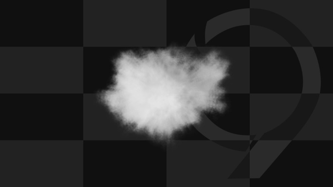 【清晰透明】缓动云朵白云雾气C06