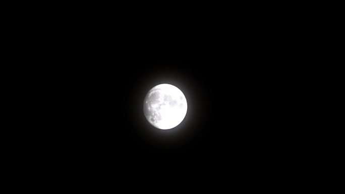 高清实拍月亮