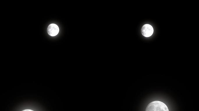 高清实拍月亮