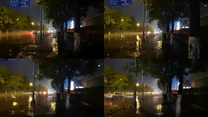 北京雨夜