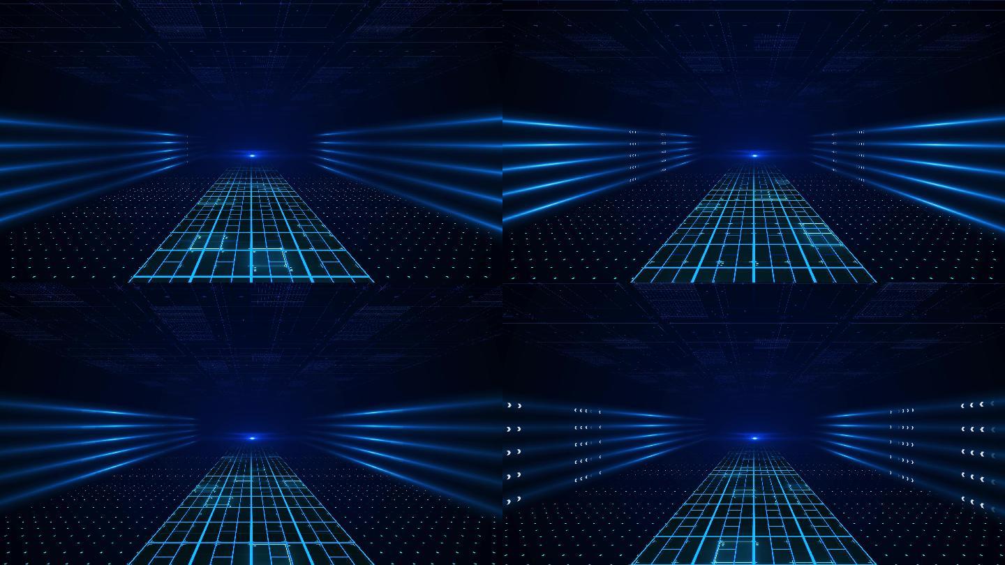 4k科技地面背景