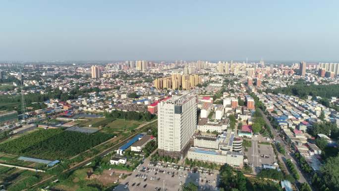 叶县人民医院县城全景航拍（4K50帧）