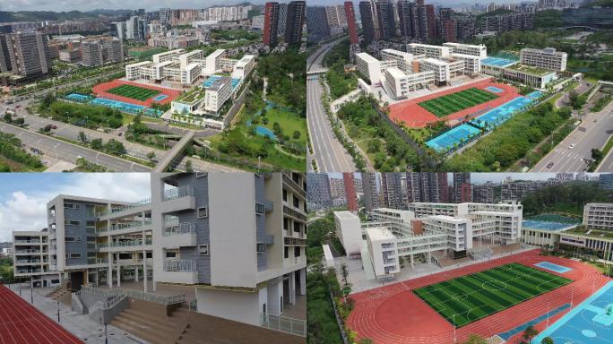 深圳光明凤凰学校航拍