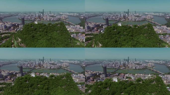 柳州全景柳州全景航拍柳州马鞍山