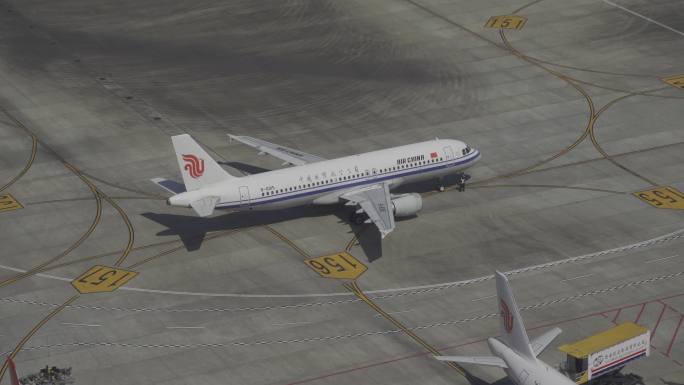 【原创4K】国航飞机集锦