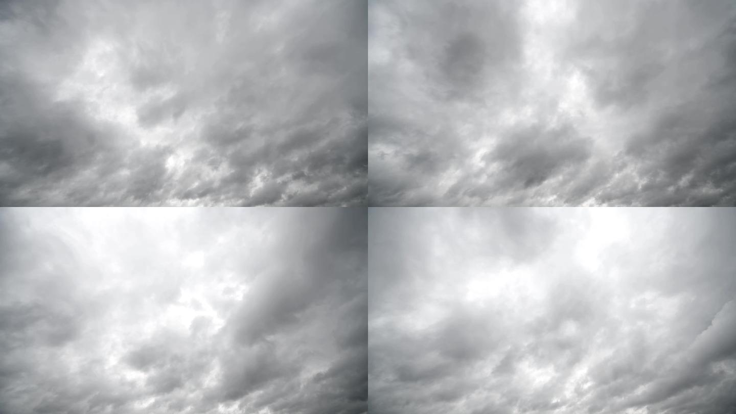 乌云、乌云密布、乌云延时、黑色云层