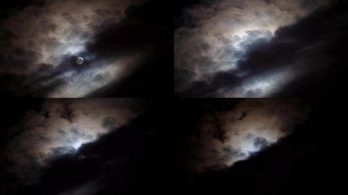 黑云遮月4k