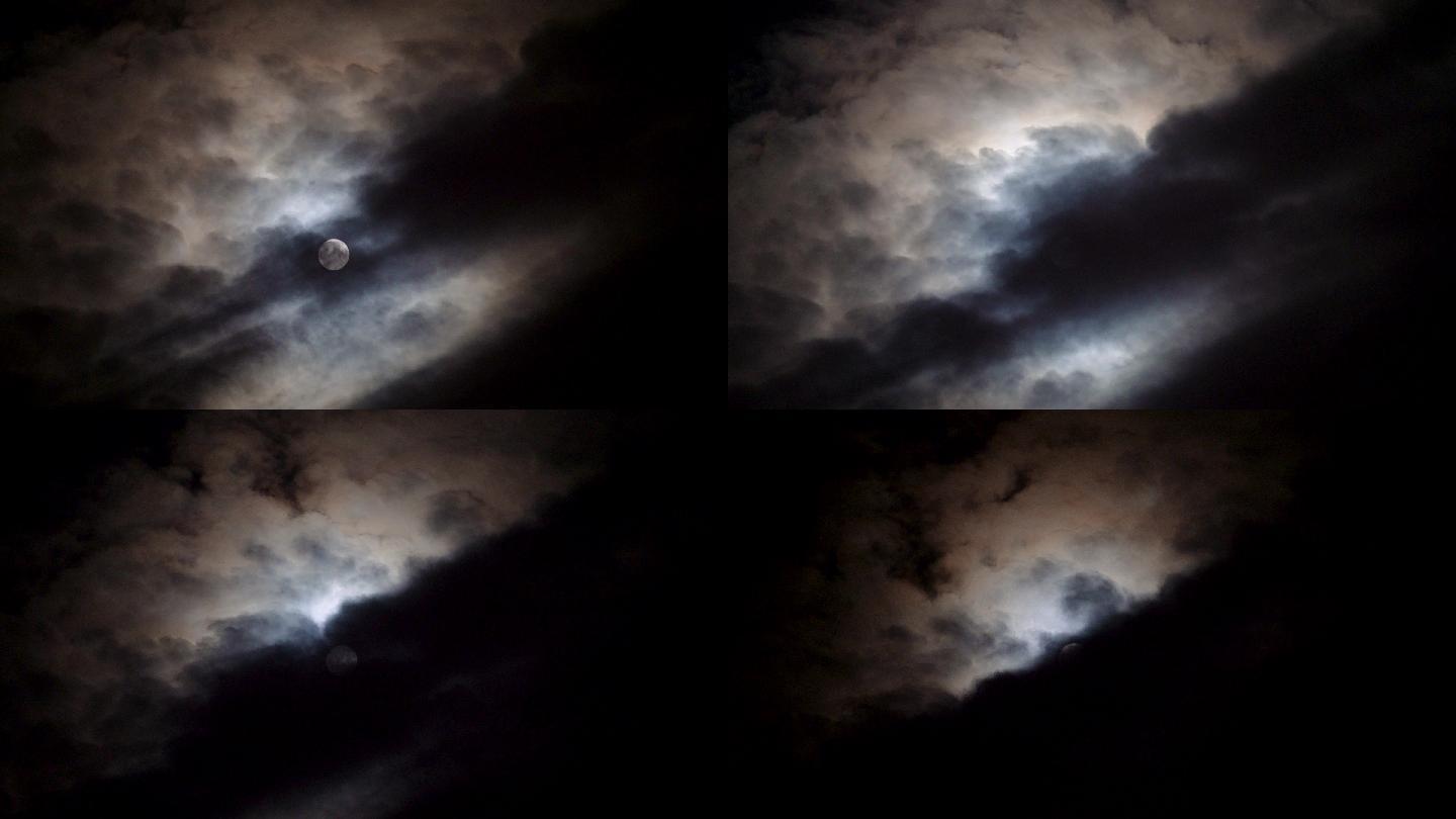黑云遮月4k