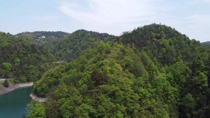 湖南涟源风景山水云风光乡村美景