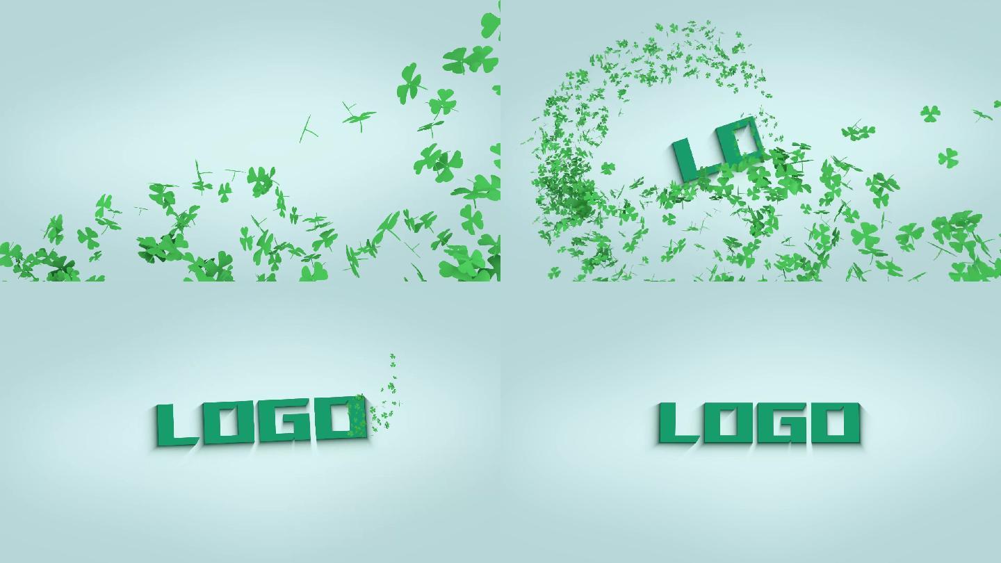 绿叶汇聚logo