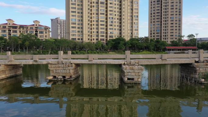 安平桥中国古桥航拍