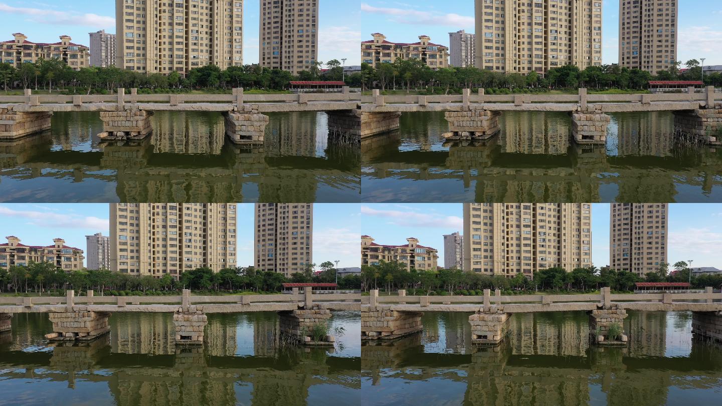 安平桥中国古桥航拍