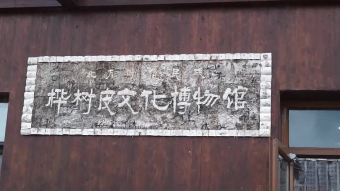 桦树皮文化博物馆白桦林景区