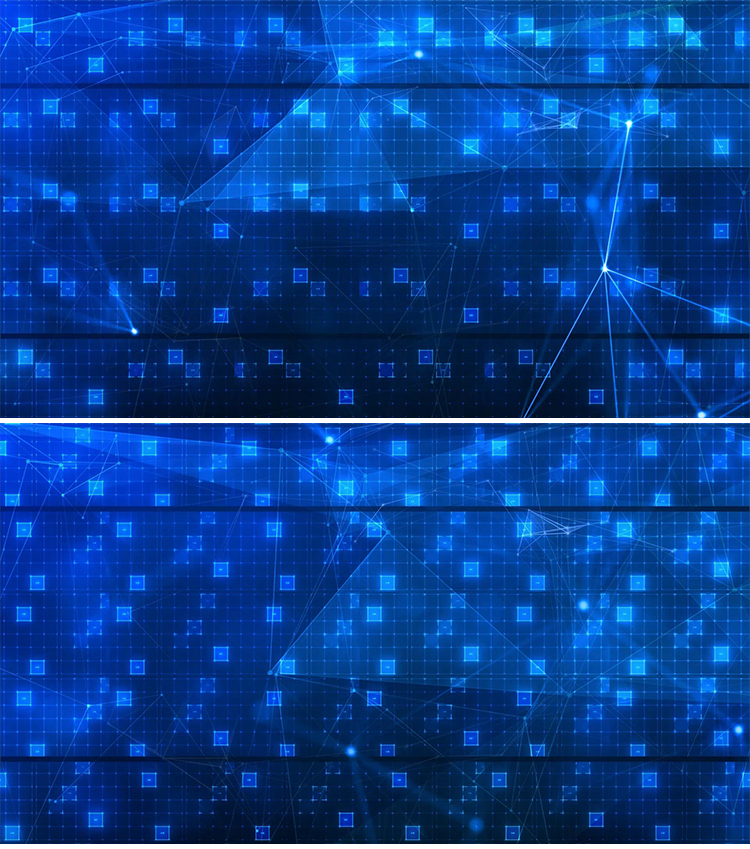 PLEXUS粒子蓝色网格方格科技背景视频
