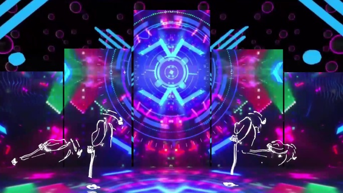 《Heartbeat》抖音舞曲动感舞台背