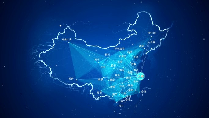 上海 地图辐射 辐射世界 辐射中国
