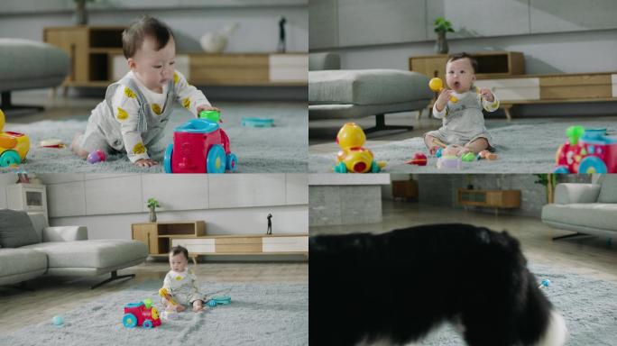 婴儿爬行拿玩具/TVC广告级4K拍摄
