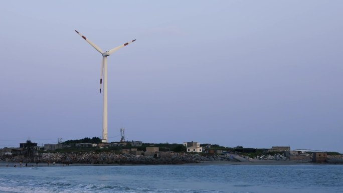 海边风车