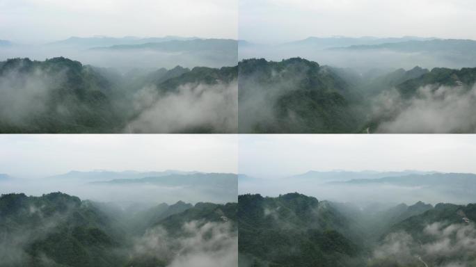 【4K】贵州山区山雾航拍