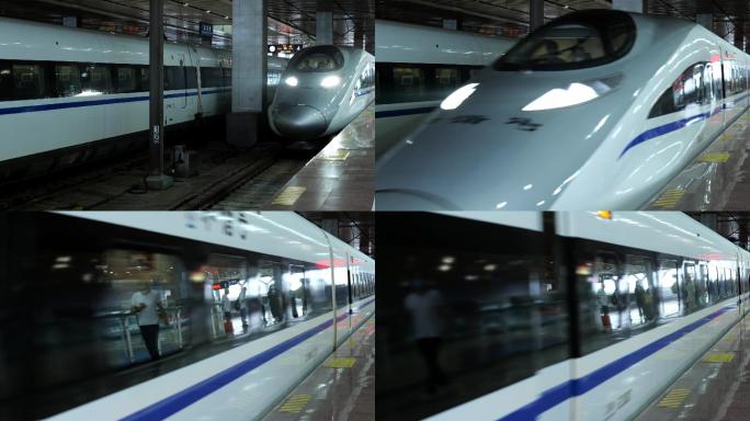 【原创】4K高铁进站视频特写