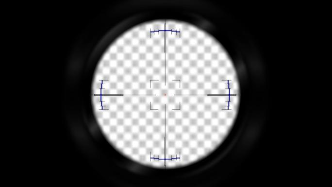 4K望远镜狙击枪瞄准镜倍镜-带抖动效果