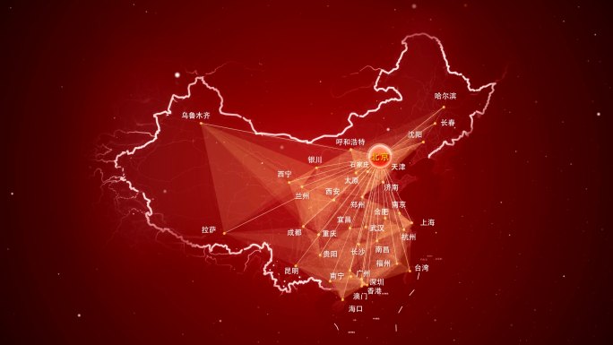 北京 地图辐射 辐射世界 辐射中国