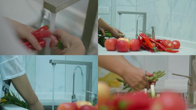 【原创】洗菜洗水果4K