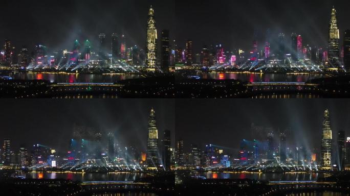 深圳40周年无人机灯光秀