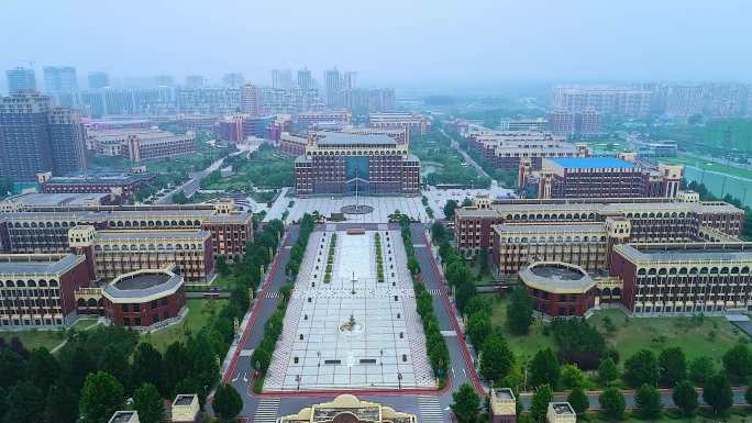 郑州工业应用技术学院震撼航拍