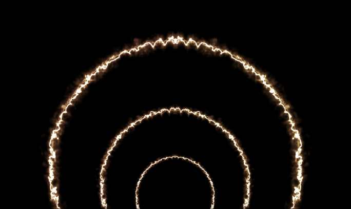 光线光圈转场圆圈线条节奏环形