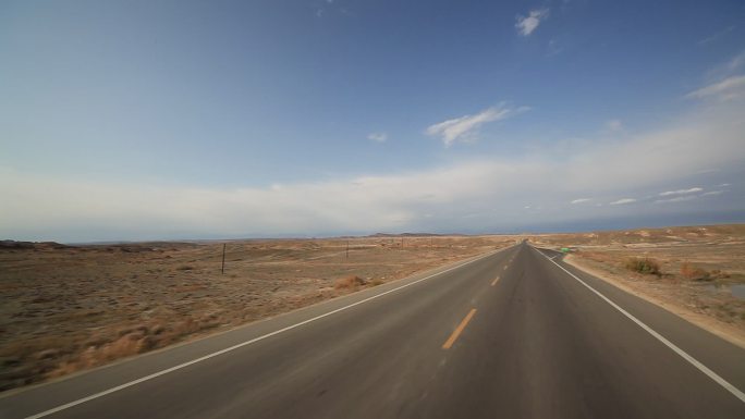 新疆国道G217沿路风景车拍