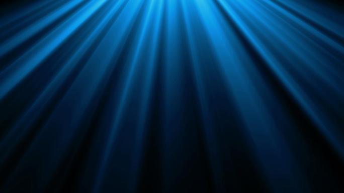 蓝色光影光线光束投射动态背景视频