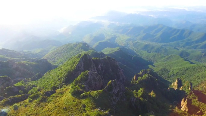 『4K航拍』高山云海日出