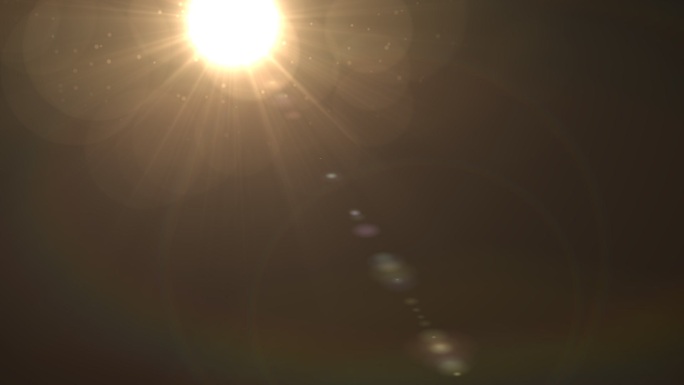 阳光-炫光-太阳光斑大太阳素材