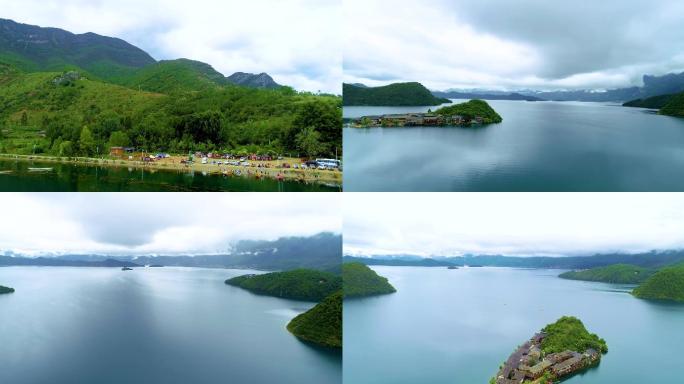 泸沽湖最全4K航拍
