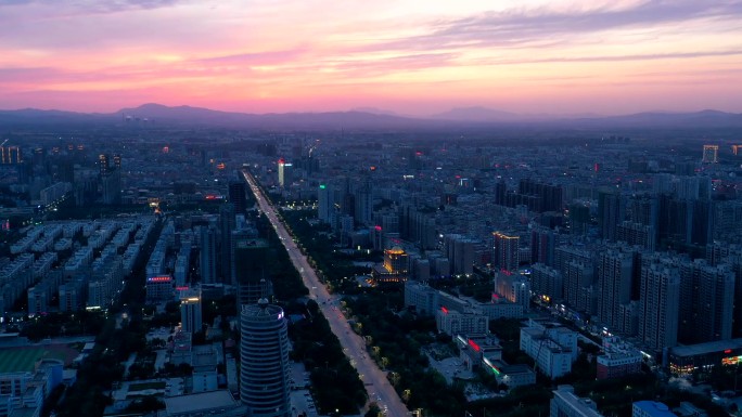 长沙福元路大桥航拍空镜头