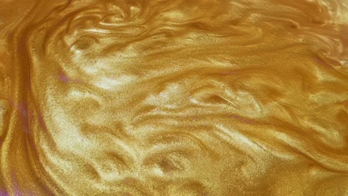 金色流动流沙背景循环