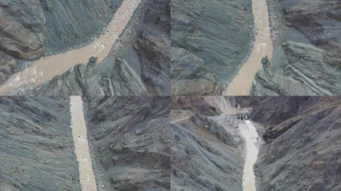 大山中的水电站