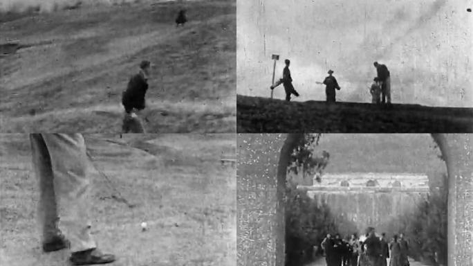 打高尔夫民国30年代