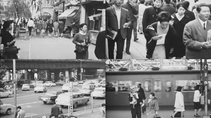 60-70年代日本上下班高峰