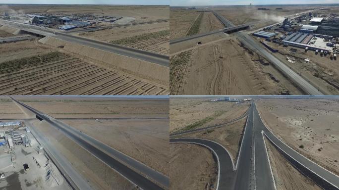 G7高速公路建设工地航拍公路航拍历史资料