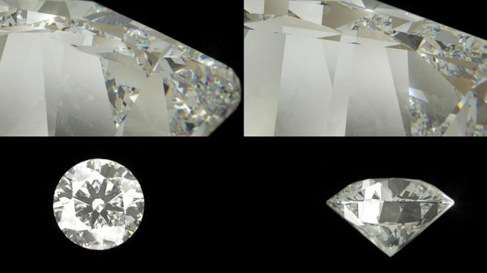 钻石各种角度