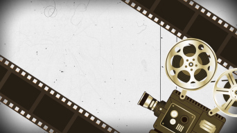 怀旧老电影复古胶片放映机胶卷影像纪录背景视频素材