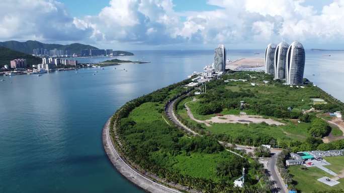 2023海南三亚凤凰岛最新航拍