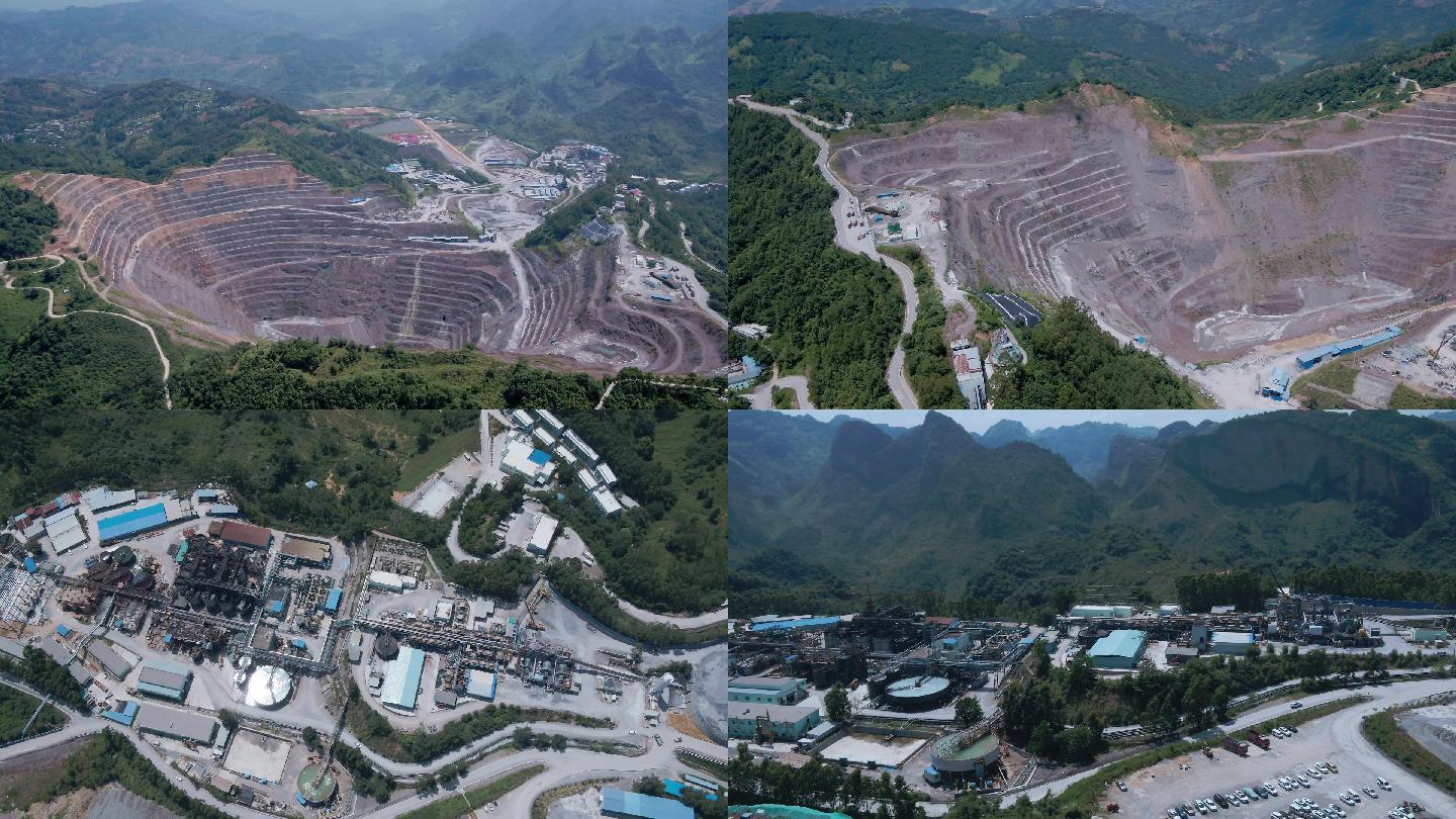 金矿航拍