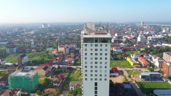 老挝万象酒店城市地标