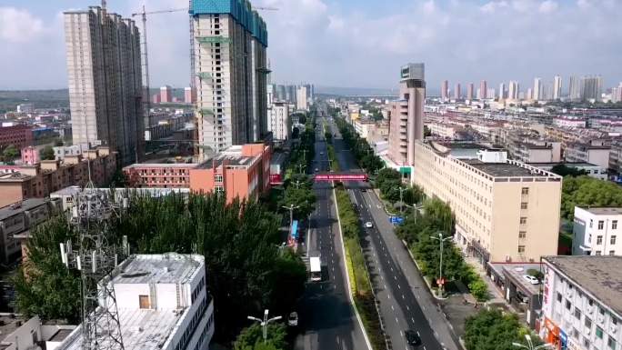 忻州城市航拍