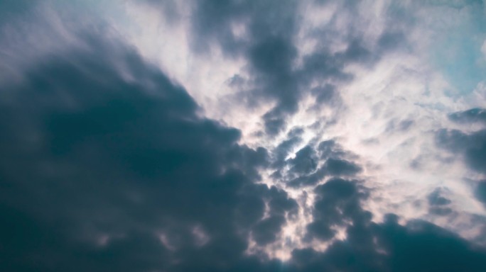 乌云蔽日丨4K丨延时摄影