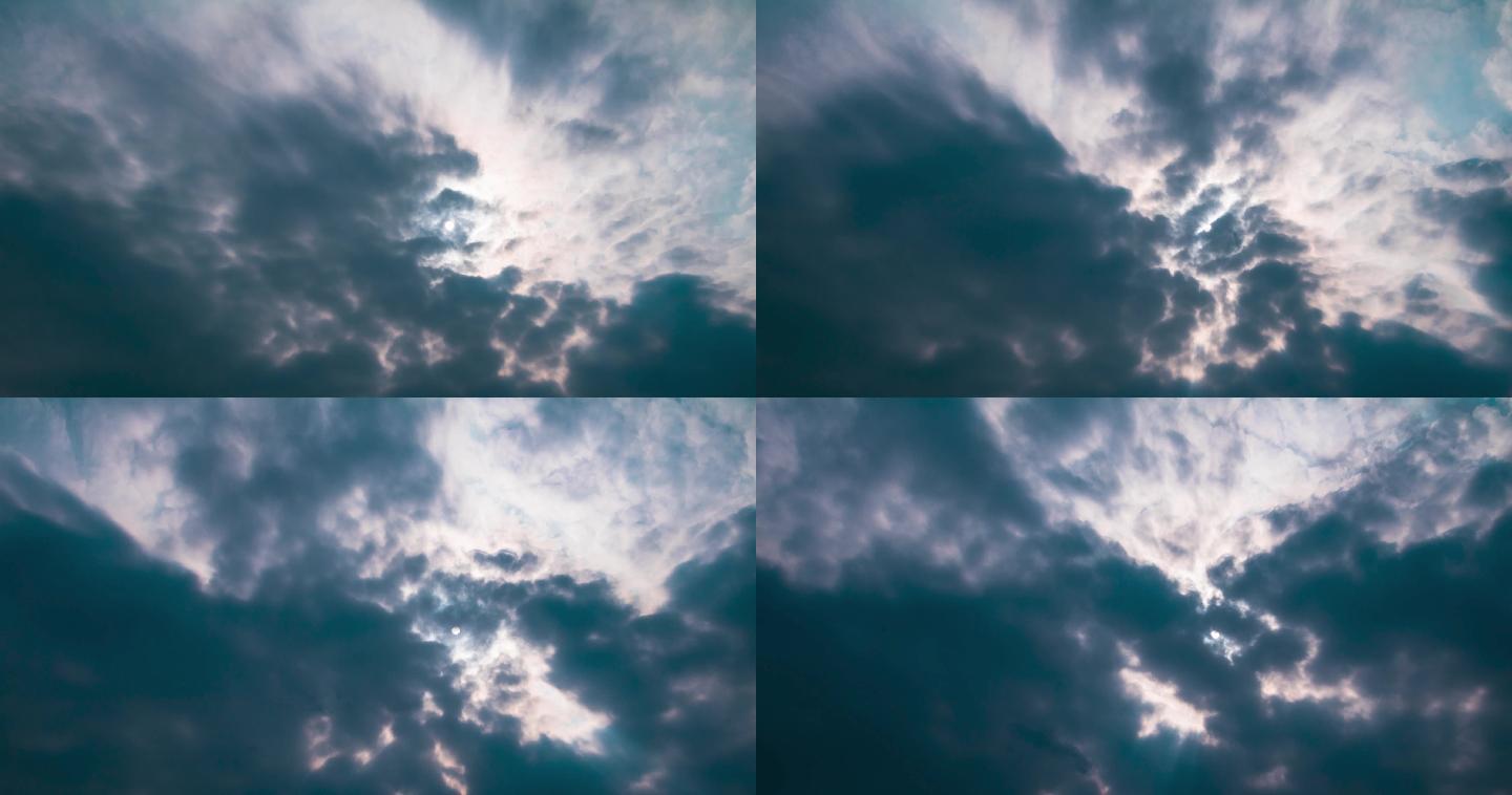 乌云蔽日丨4K丨延时摄影
