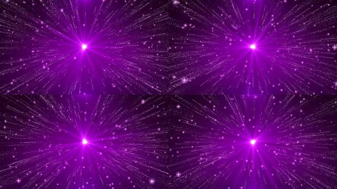 4K紫色光循环